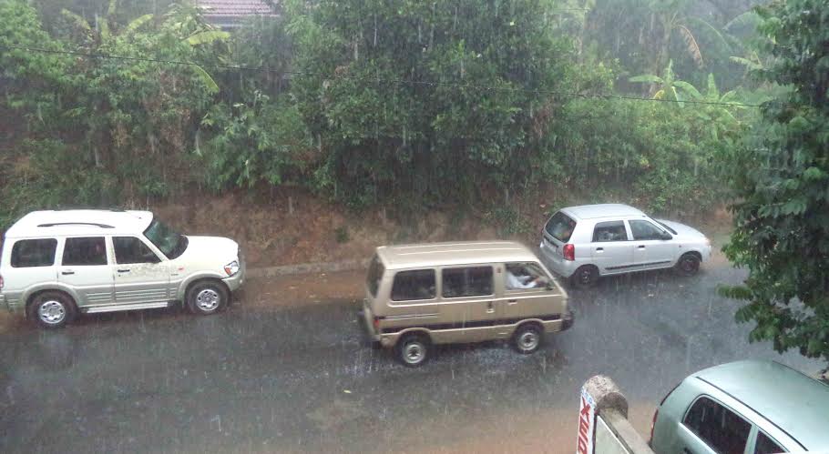 ಕೊಡಗಿನಲ್ಲಿ ತಂಪೆರೆದ ವರುಣ